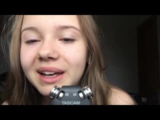 [asmr] mouth sounds and german talking (sk, tongue clicking, )