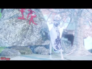 【tda ・mmd】『千本桜⁄senbonzakura』【1440p 60fps or wqhd】tda china dress haku