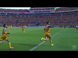 André pierre gignac 1st goal for tigres!