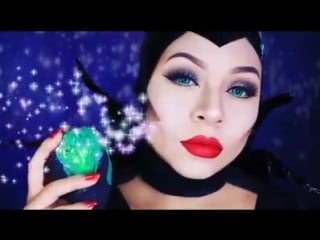 Melificenta meke up look