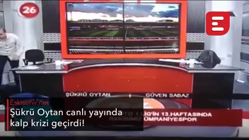 У турецкого ведущего случился сердечный приступ прямо во время эфира