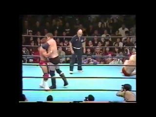 Dan spivey/stan hansen vs bobby fulton/tommy rogers