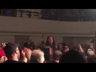 Joey janela is doing the sandman's entrance