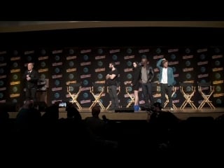 The defenders assembled for the first time on stage at nycc 2016