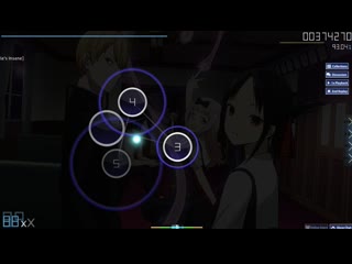 Kaguya sama love is war (fujiwara chika (cv kohara konomi)) chikatto chika chika (tv size) [little`s insane] combo 167x