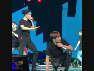 Jimin petted jungkook's hair during makes me miss 21st ceuntry girl ( 720 x 720 ) mp4