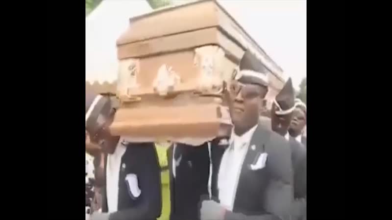 Ахуевший азар сдох на поле негры флексят с его гробом