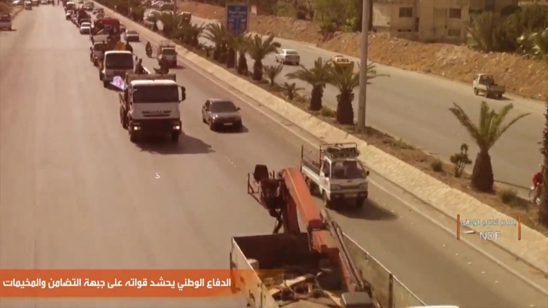 Сирийское народное ополчение движется к окраинам лагеря ярмук на юге дамаска