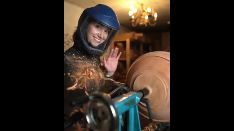 Точение одной рукой?! ashley harwood