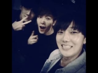 150426 yesung instgram update with sehun and donghae