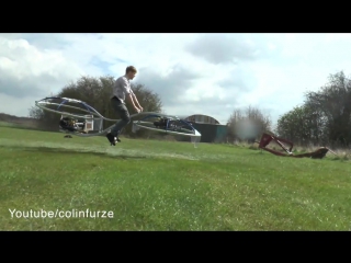 Homemade hoverbike