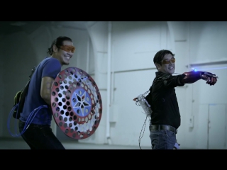 Grant imahara and allen pan battle their super hero technology part 3