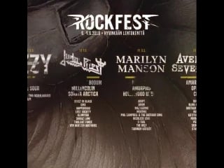 Shiraz lane on rockfest