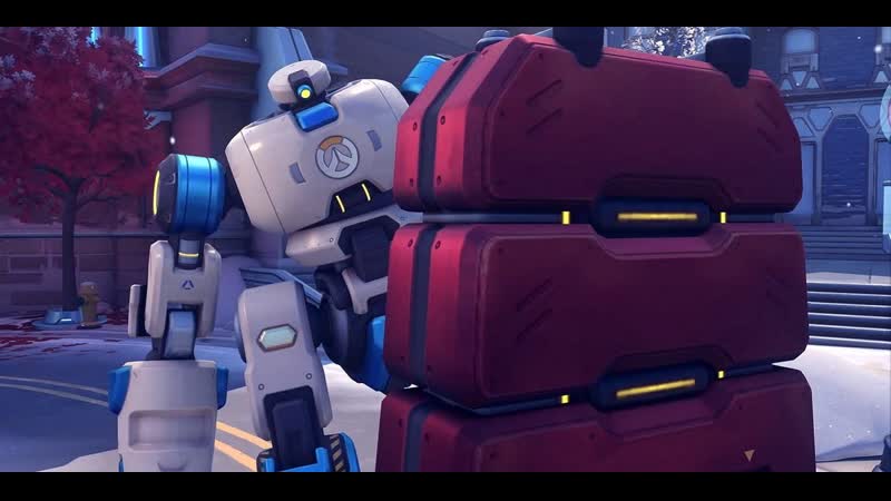 The robot from ovw 2 makes an apex pathfinder reference