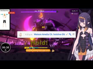 [dloow] ina gets ground pounded by amelia?!