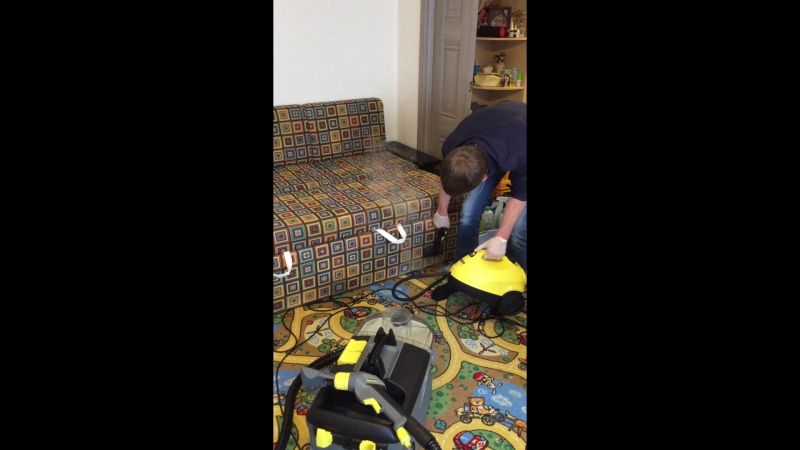 Дезинфекция и химчистка ковровых покрытий и мягкой мебели к квартире!