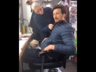 На съемочной площадке 100 dinge