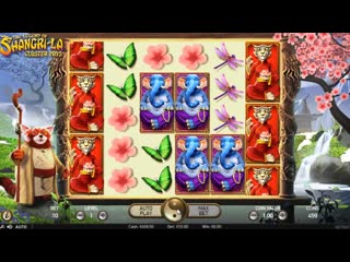 Игровой автомат the legend of shangri la cluster pays (netent)