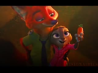 Zootopia ⊱ vine ⊰ nick wilde x judy hopps