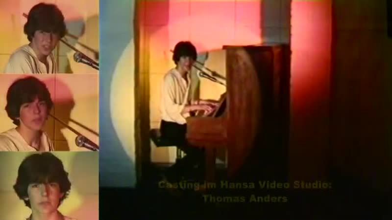 Bernd weidung (aka thomas anders) casting 2/3 (hansa video studio 1979)