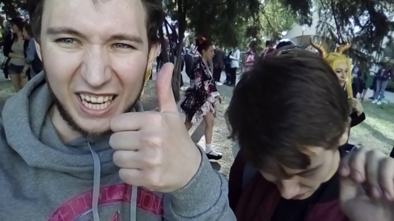 Евгений дубовый на всероссийском фестивале японской анимации в воронеже