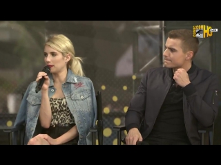 @robertsemma & #davefranco talking about doing stunts in their underwear!