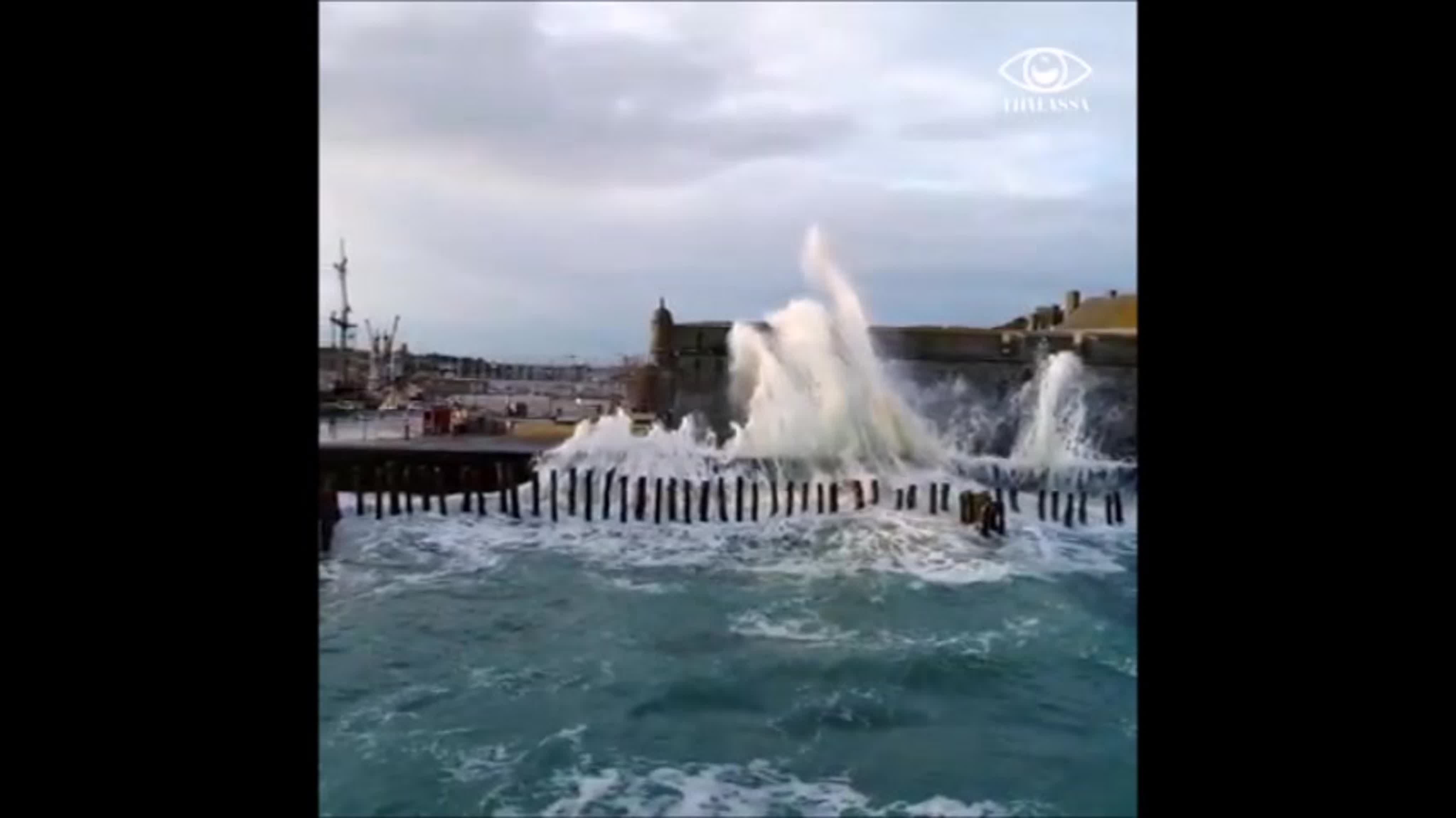 Environnement les grandes marées de saint malo vues du ciel impressionnant !