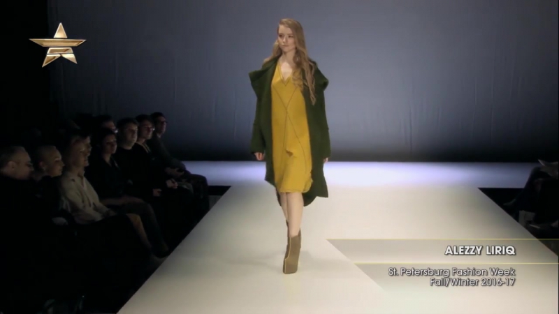 Показ alezzy liriq, st petersburg fashion week, осень зима 2016 17 часть 1