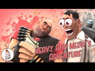 Heavys and medics magnificent adventure [gmod sfm machinima]