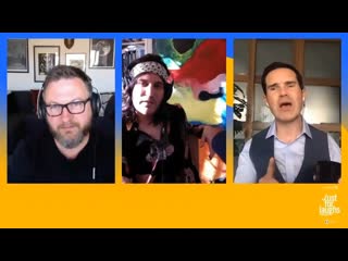 Conversations with funny people featuring jimmy carr and noel fielding, moderated by matt morgan