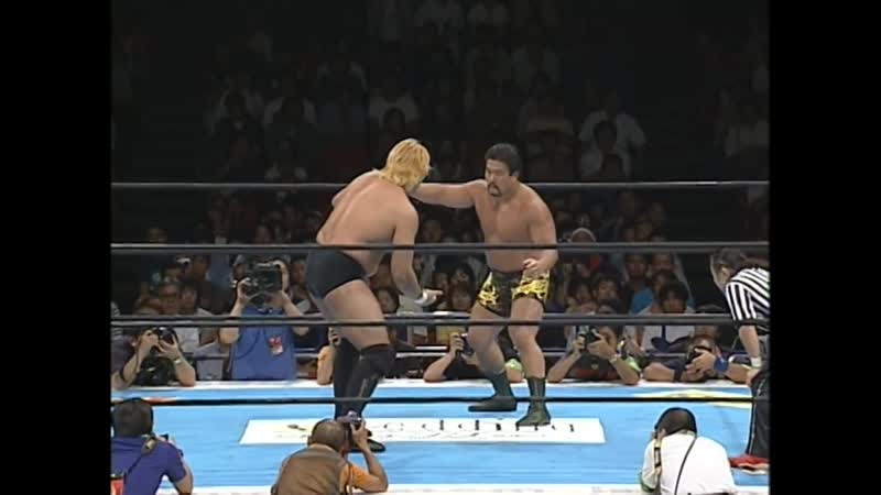 Kensuke sasaki vs yoshihiro takayama (njpw g1 climax 2004 day 2)