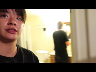 Behind the scenes finding my chest