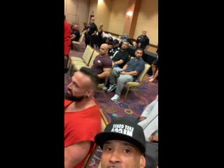 Mr olympia 2019 athlete's meeting / мистер олимпия 2019 встреча атлетов