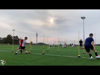 2 very talented young players loads of soccer drills full training session joner 1on1 01