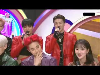 @weareoneexo 191208 sbs 인기가요 인터뷰