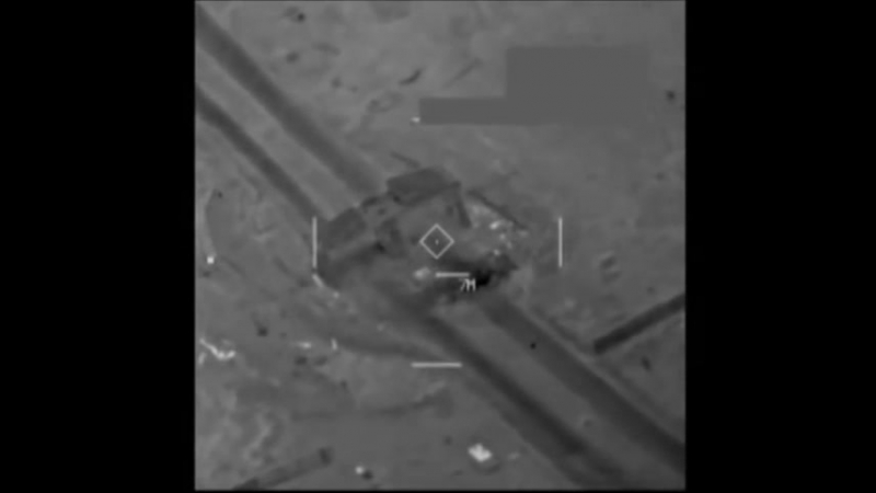 Ирак коалиционные ввс наносят удар по блокпосту даиш под мосулом 2015