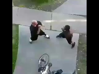 Niggaz fight from the ghetto