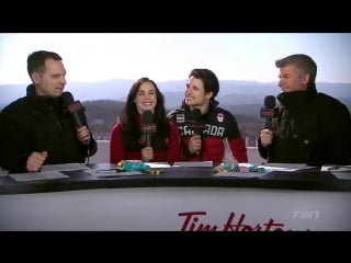 Virtue and moir on capping olympic careers with dream come true