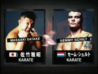 Masaaki satake vs semmy schilt