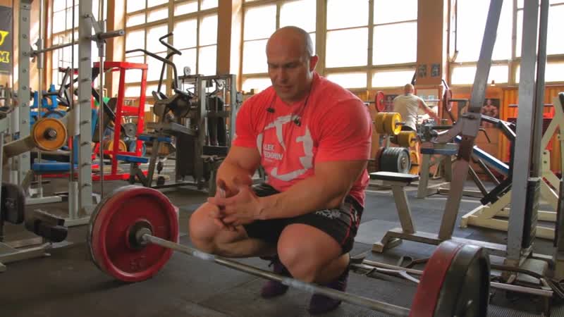 Тяга к поясу bent over row