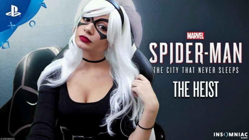 Spider man the heist | играем с фелицией харди