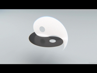 Yin and yang animation (1080p 60fps, looped)