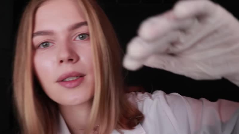 [madi asmr] asmr doctor cranial nerve exam roleplay ft lizi asmr second opinion