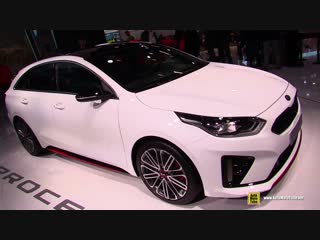 2019 kia proceed exterior and interior walkaround debut at 2018 paris motor show
