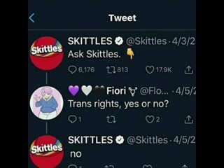 Skittles is a redpill