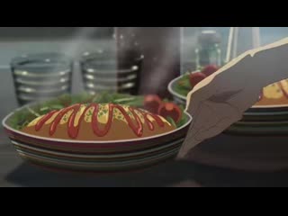 Shinkai makotos cuisine scene anime