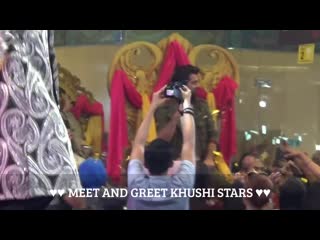 Cast kushi barun sobti amp; dalljiet kau nongol at meet and greet khushi stars ♥♥