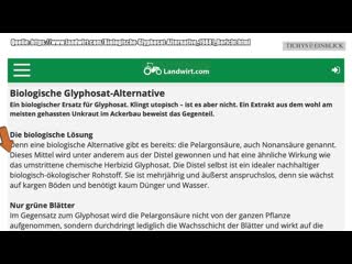 Udo pollmer glyphosat und seine phantastischen alternativen