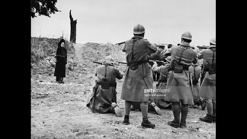 Mata hari firing squad execution scene