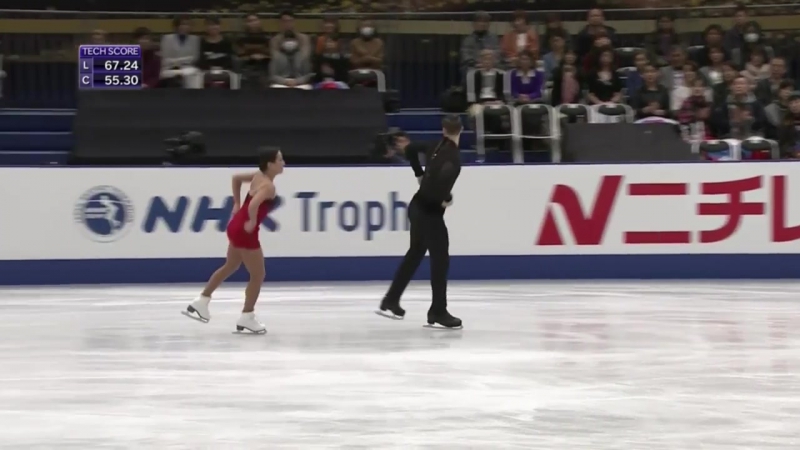 Nhk trophy 2017 ksenia stolbova &amp; fedor klimov fp (no commentary)
